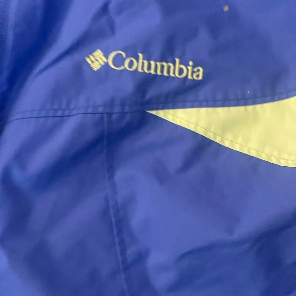 Columbia Vibrant Blue and Lime Ski Jacket - Picture 2 of 6